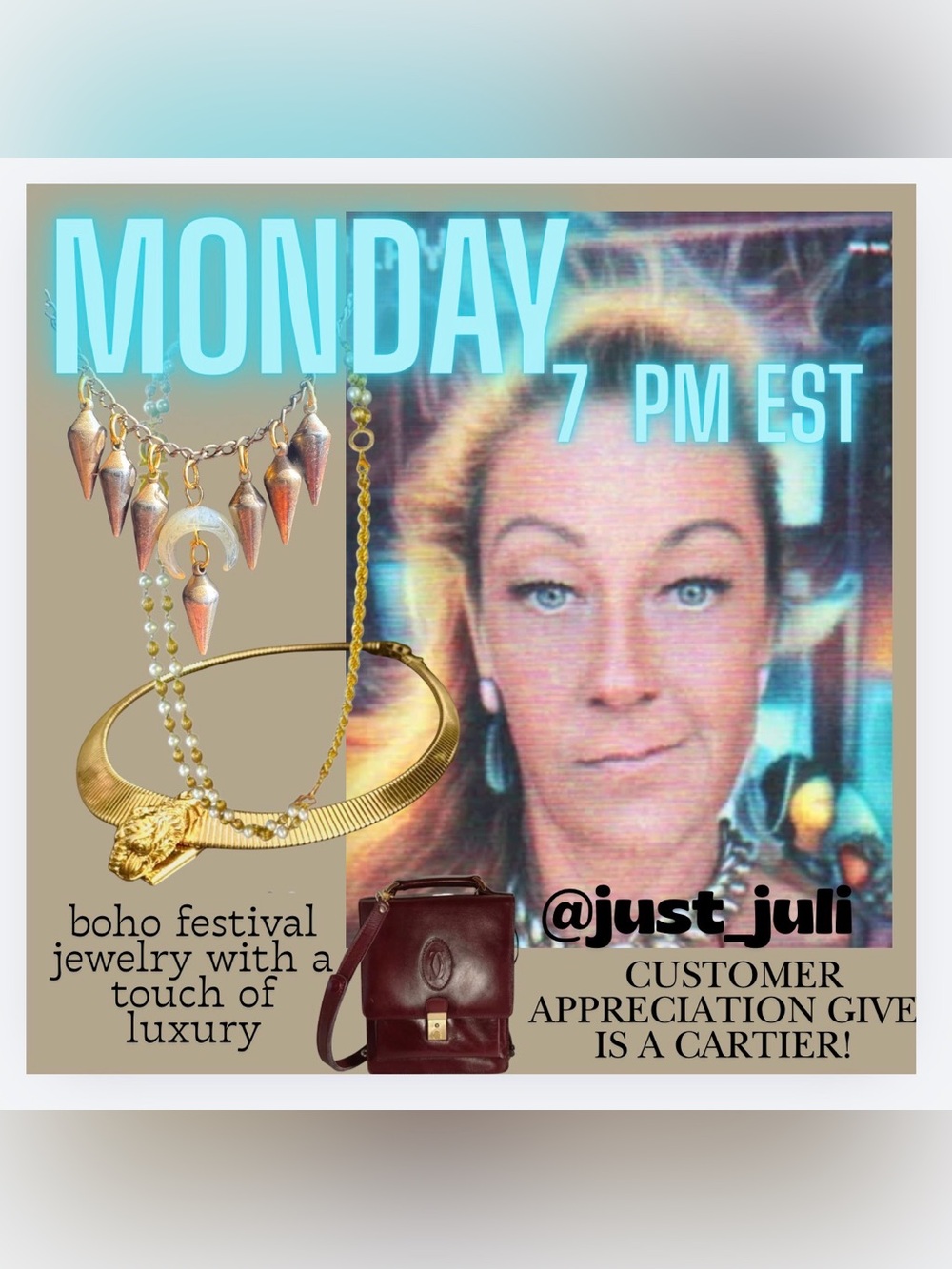 Vintage Luxury Bags and Eclectic Jewelry